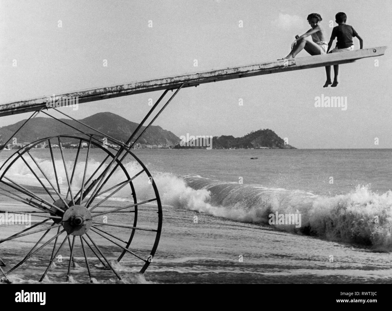 The beach of lavagna hi-res stock photography and images - Alamy