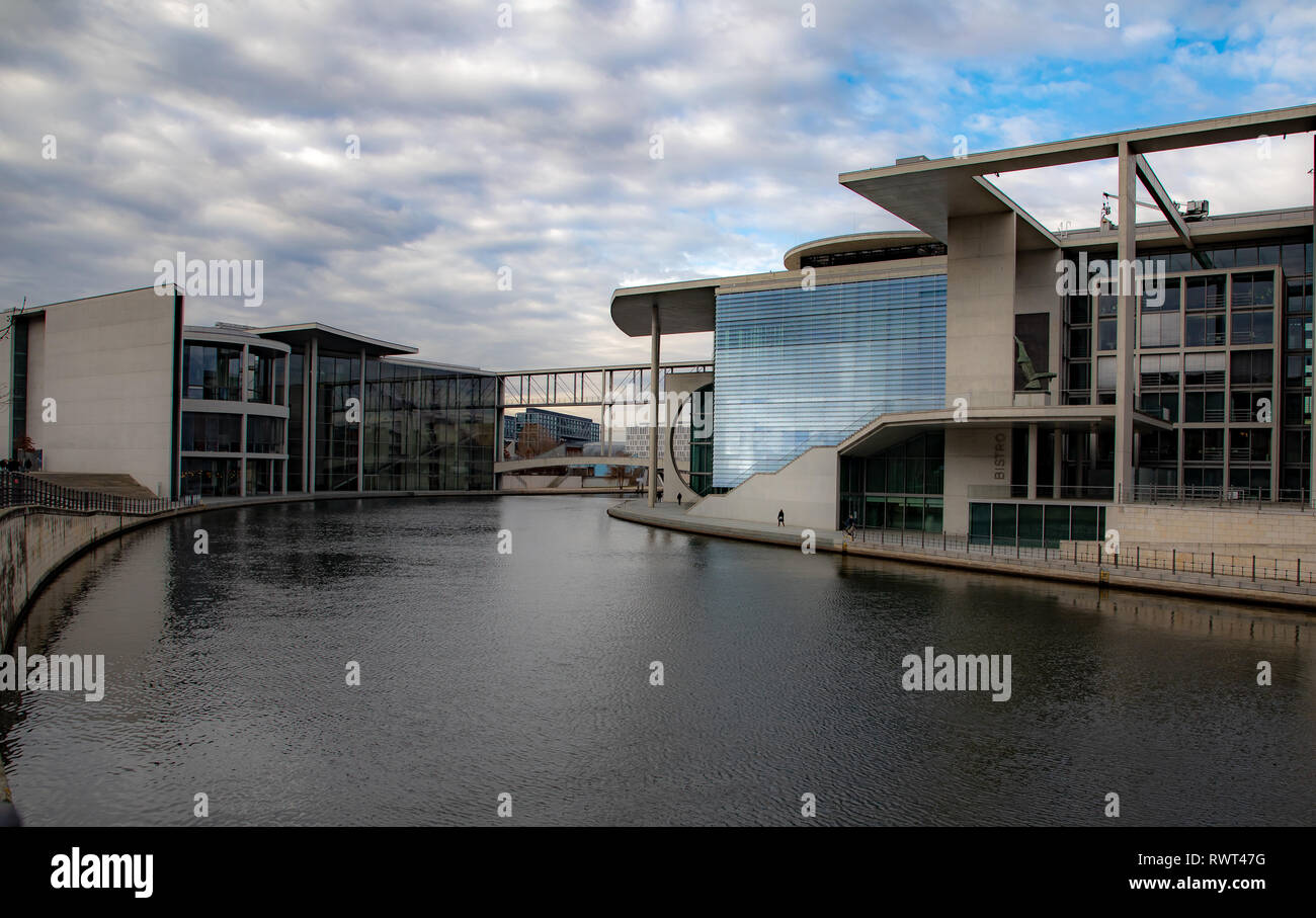 Government District in Berlin, Germany Stock Photo