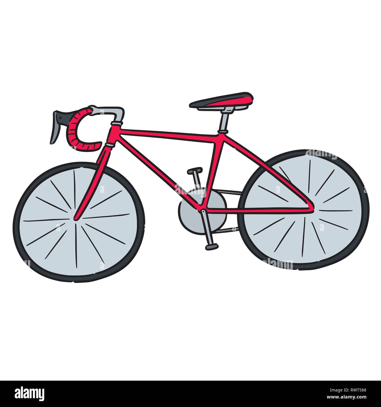 vector of bicycle Stock Vector