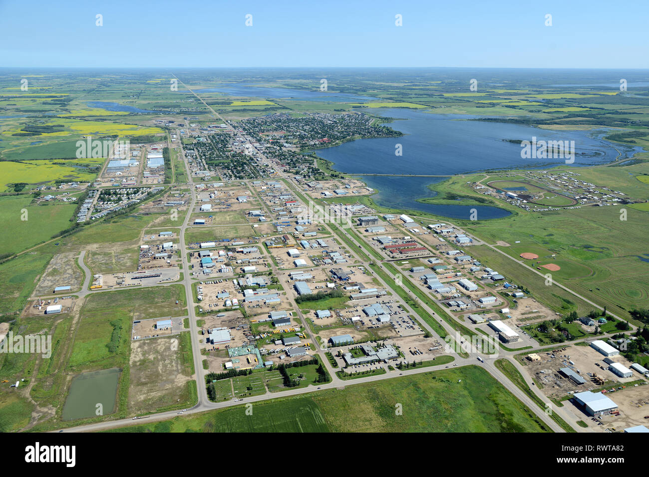 Bonnyville, Alberta Stock Photo Alamy