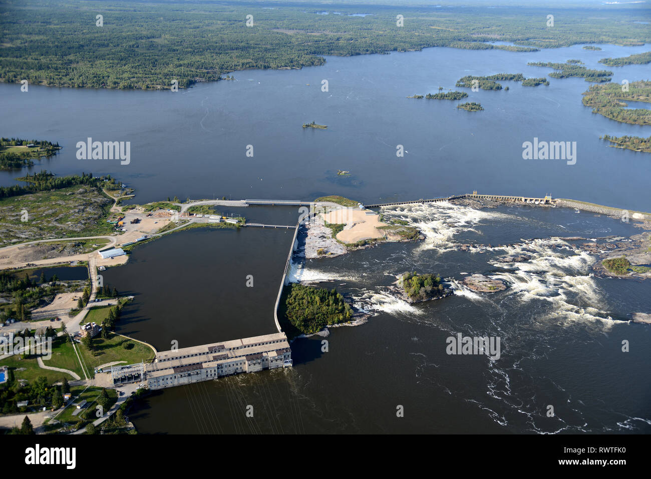 Pointe du bois generating station hires stock photography and images