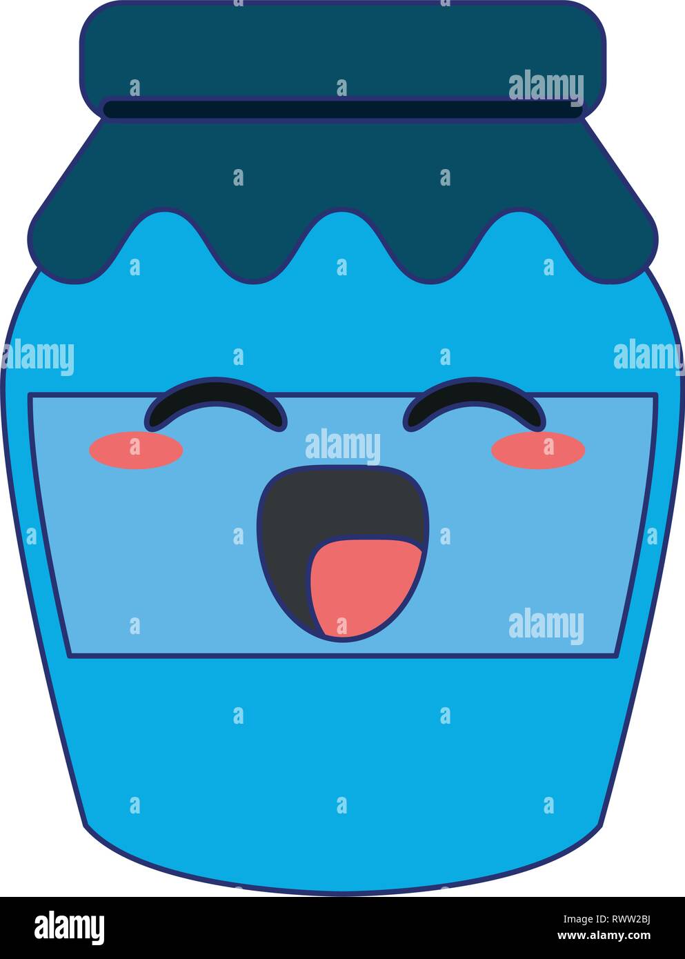 Jam Jar With Cloth Kawaii Cartoon Stock Vector Image Art Alamy Jam Jar With Cloth Kawaii Cartoon Stock Vector Image Art Alamy