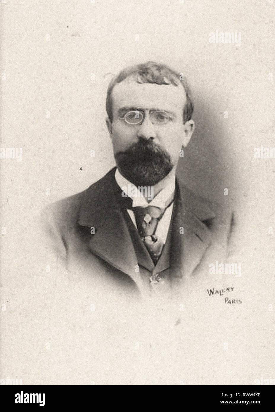 Photographic portrait of Barthou Stock Photo Alamy