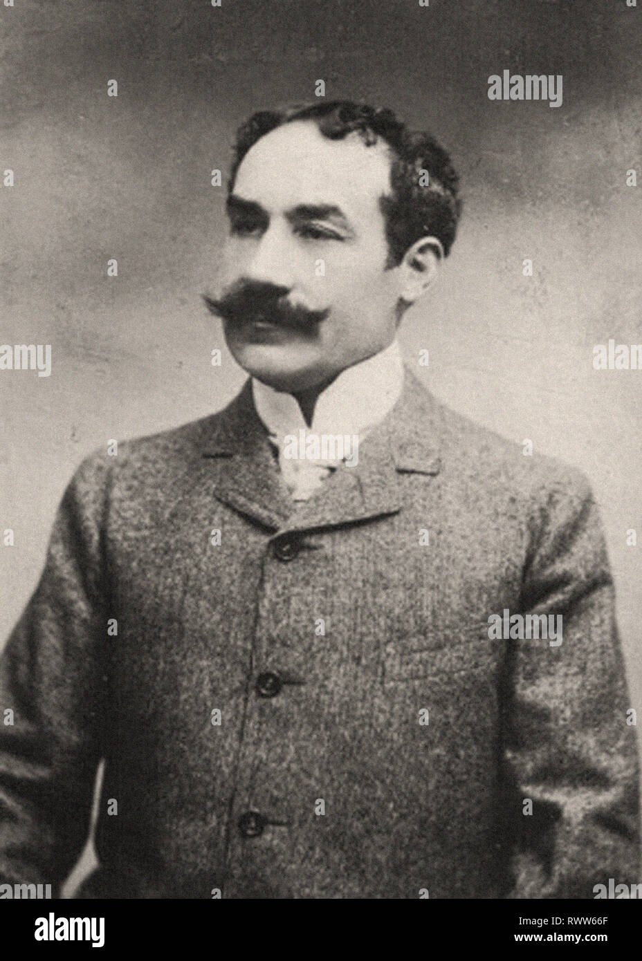 Photographic portrait of Calmettes, André Stock Photo