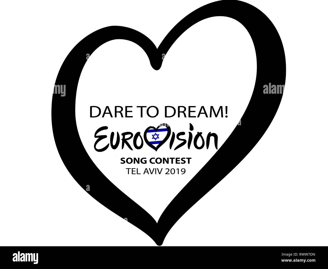 Eurovision song contest 2019 final Stock Vector Images Alamy