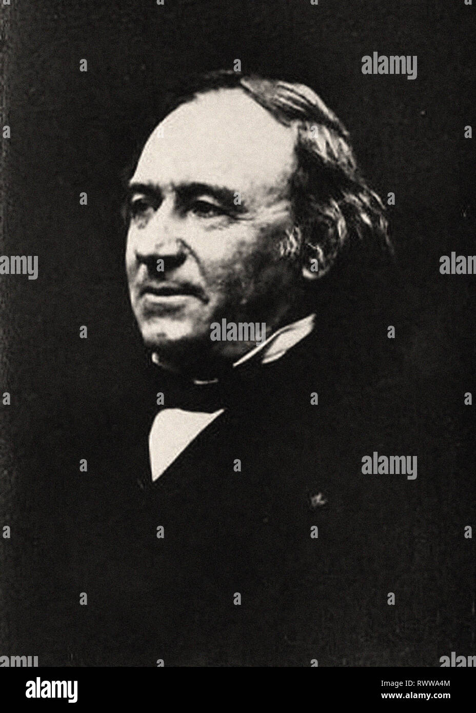 Photographic portrait of Dumas, Jean-Baptiste Stock Photo - Alamy