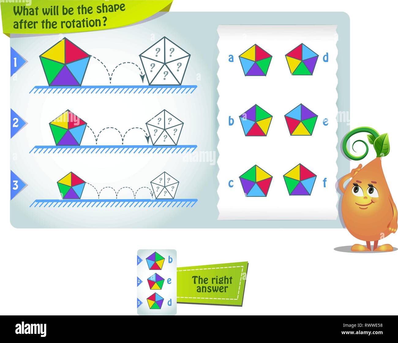 educational game for kids and adults development of mental rotation ...