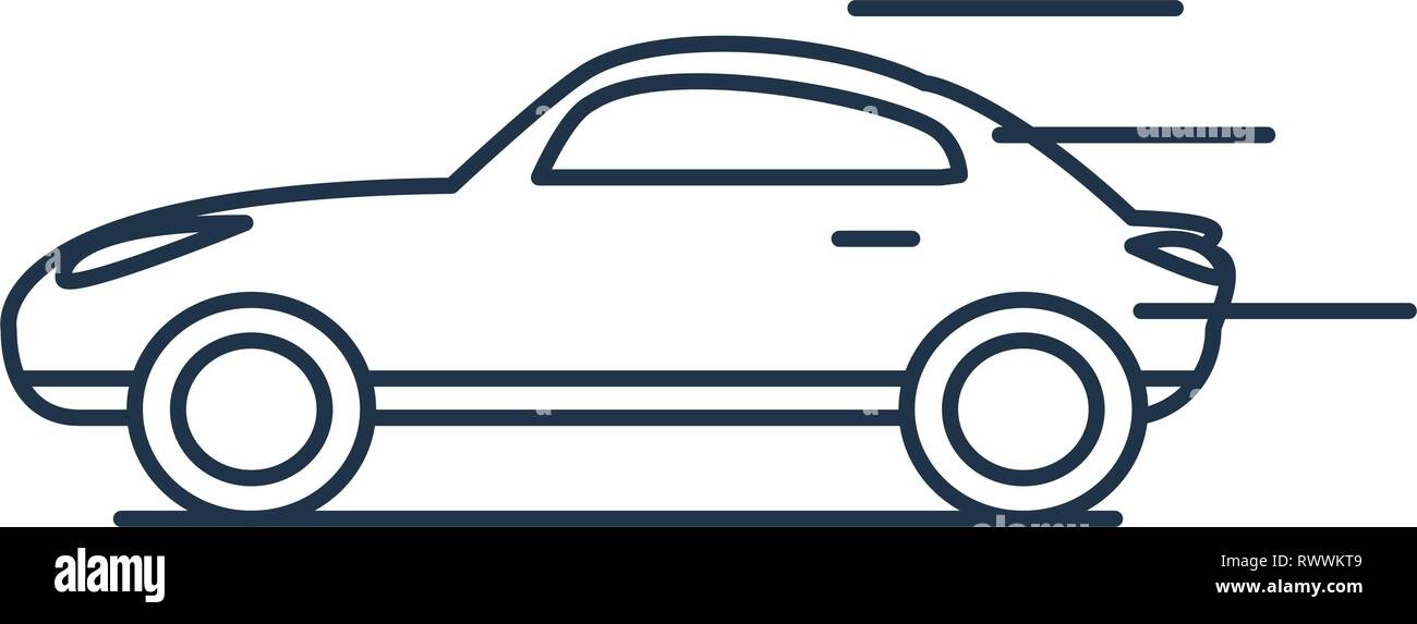 car sedan isolated icon vector illustration design Stock Vector Image ...