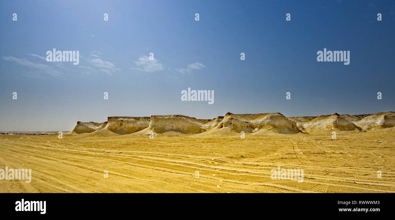 Desert mountain panorama Stock Photo