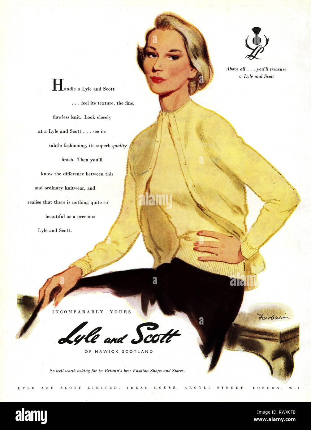 Lyle and shop scott ladies knitwear