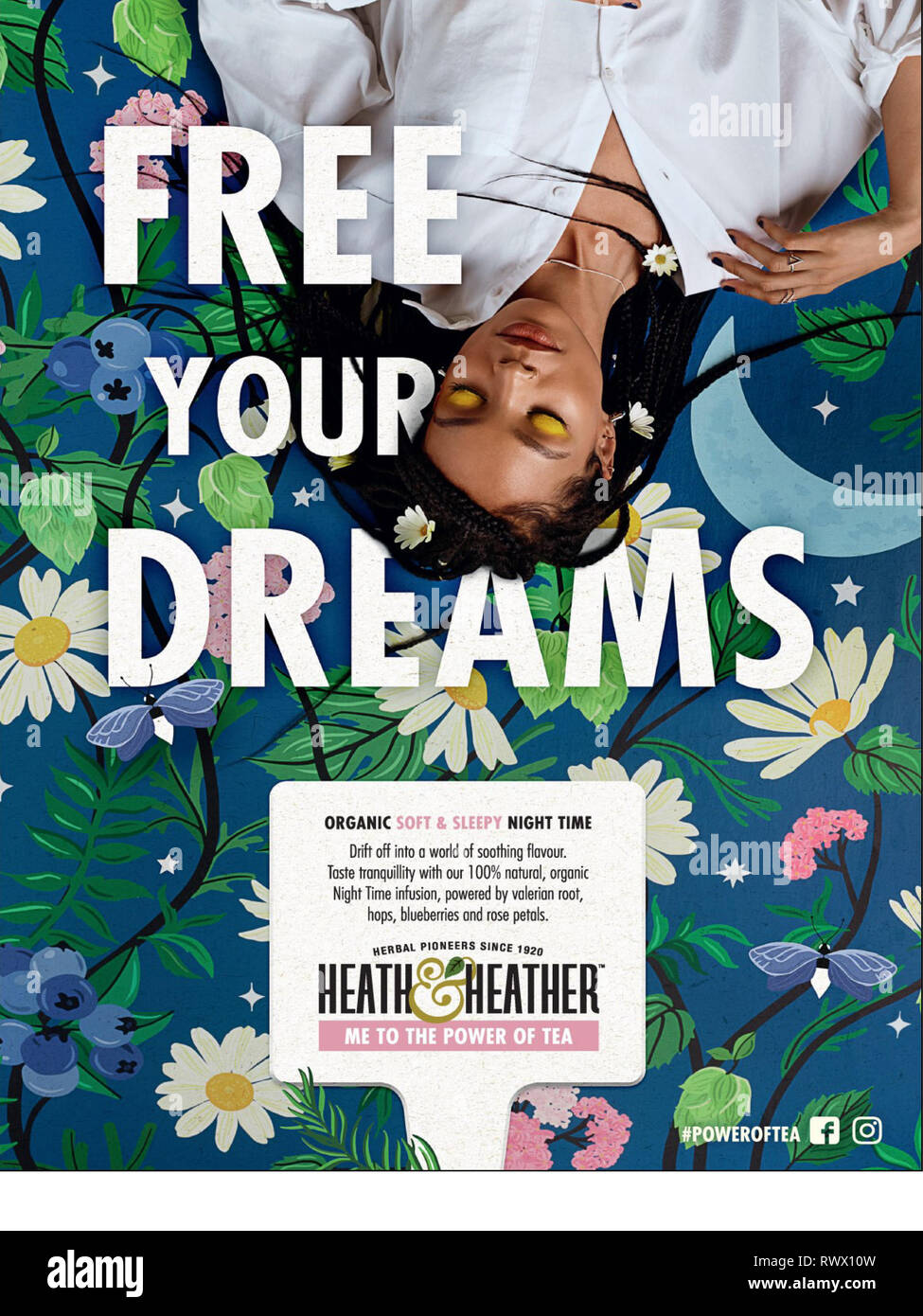 2010s UK Heath & Heather Magazine Advert Stock Photo