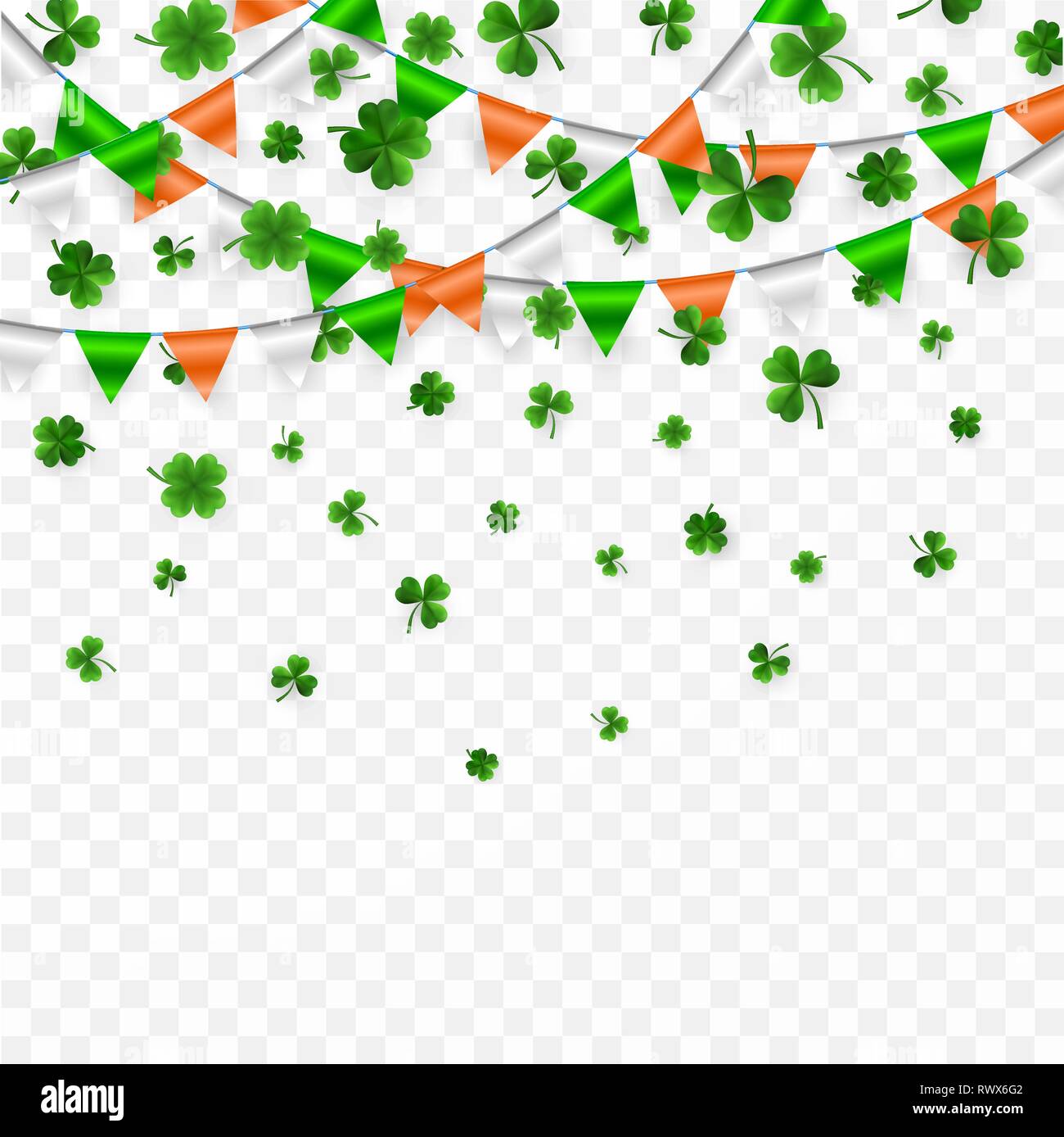 Saint Patricks Day Clipart Transparent Background, Green