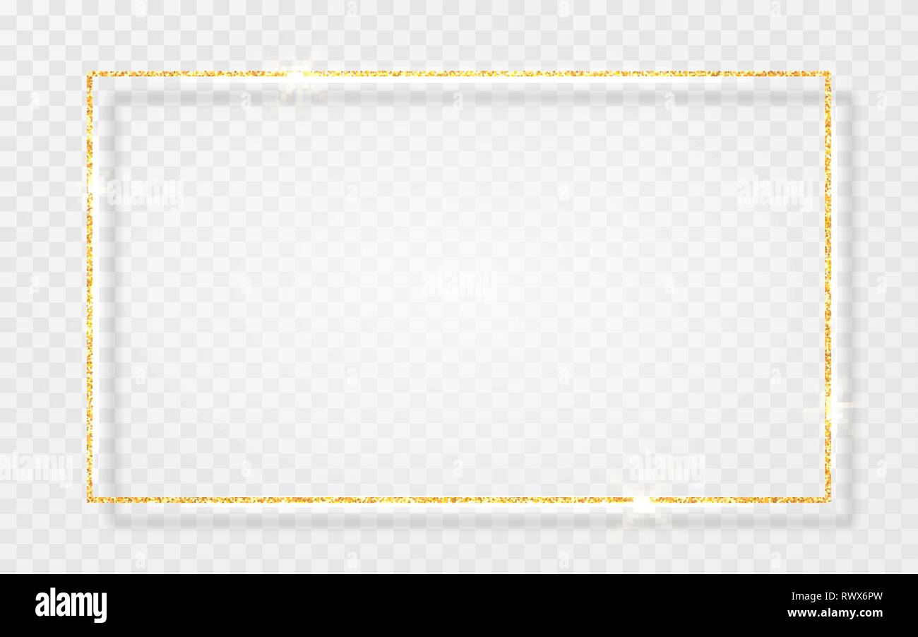 22+ Transparent Background Gold Rectangle Border Png PNG