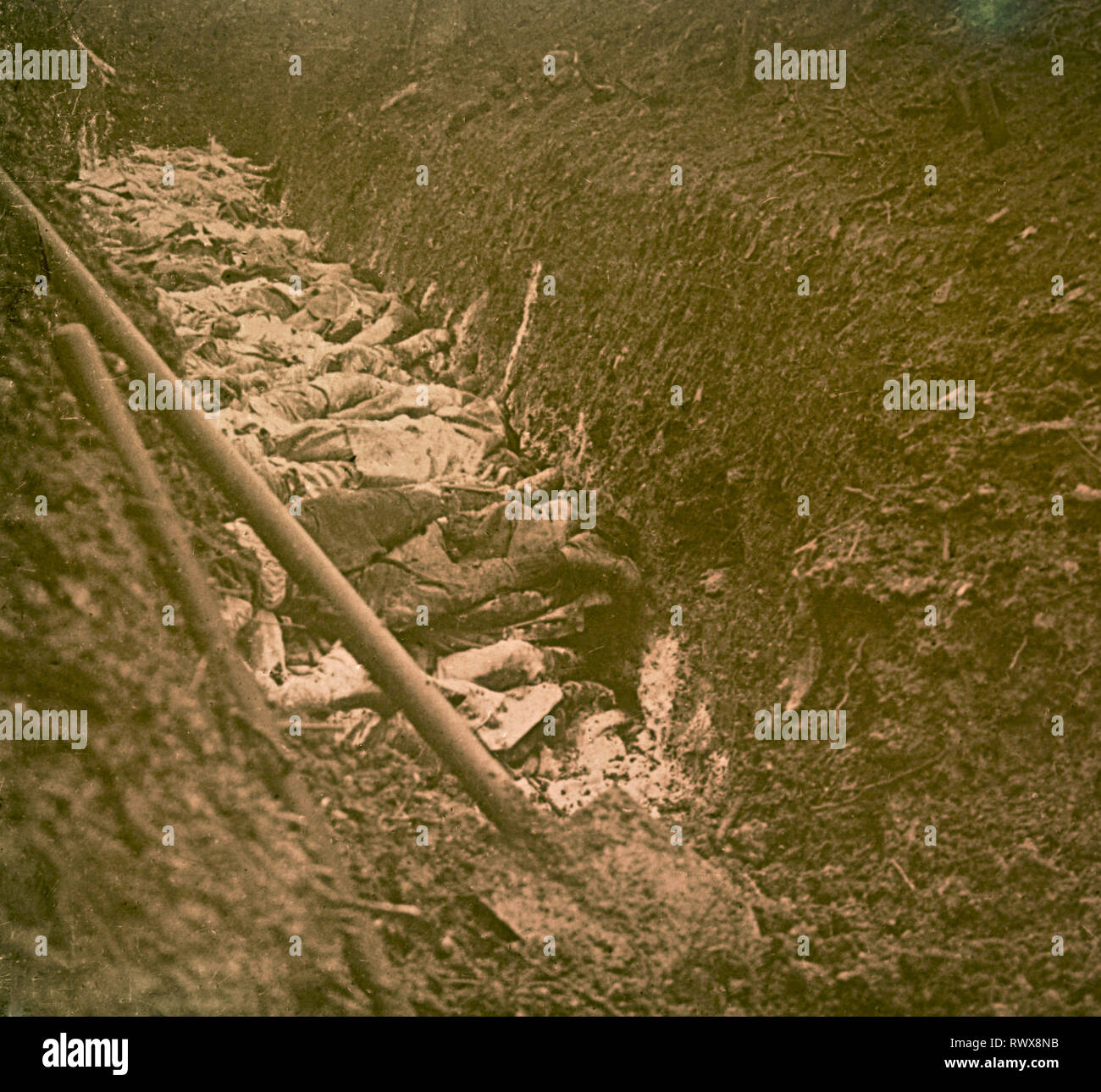 Photography , Pauper's grave at Eparges in 1915 Stock Photo Alamy