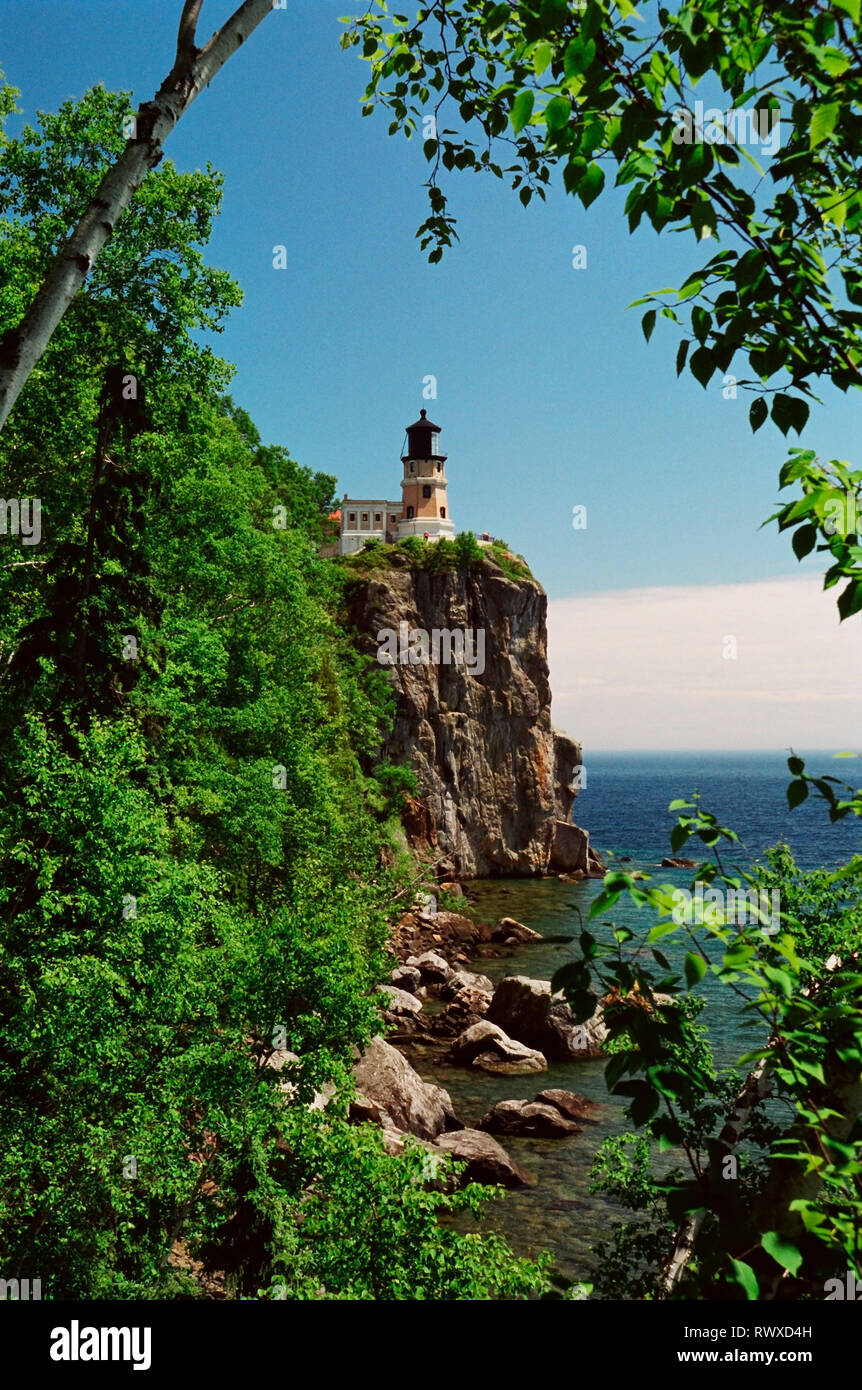 Split Rock Light House Split Rock MN Stock Photo Alamy
