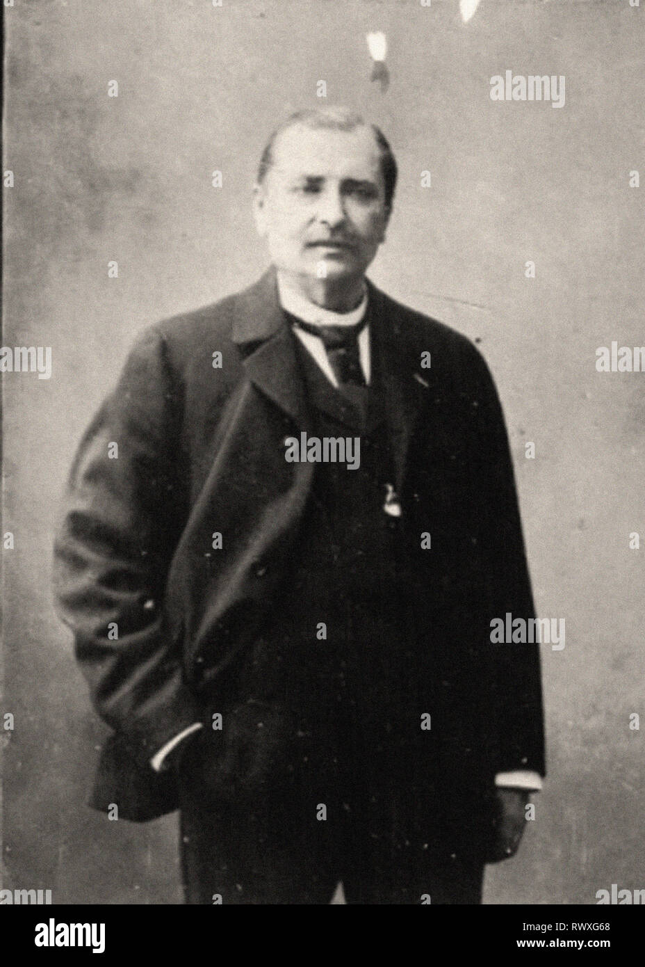 Photographic portrait of Péricaud, Louis Stock Photo