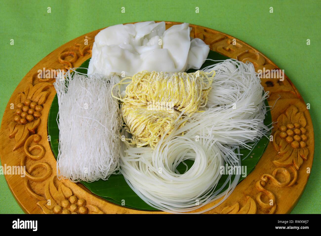 Various types of rice noodles hires stock photography and images Alamy