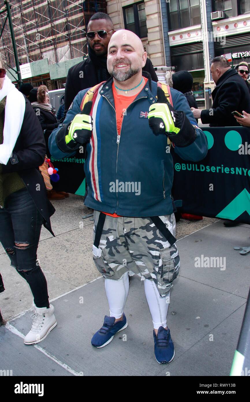 New York, NY, USA. 7th Mar, 2019. Pastry Chef Duff Goldman at BUILD