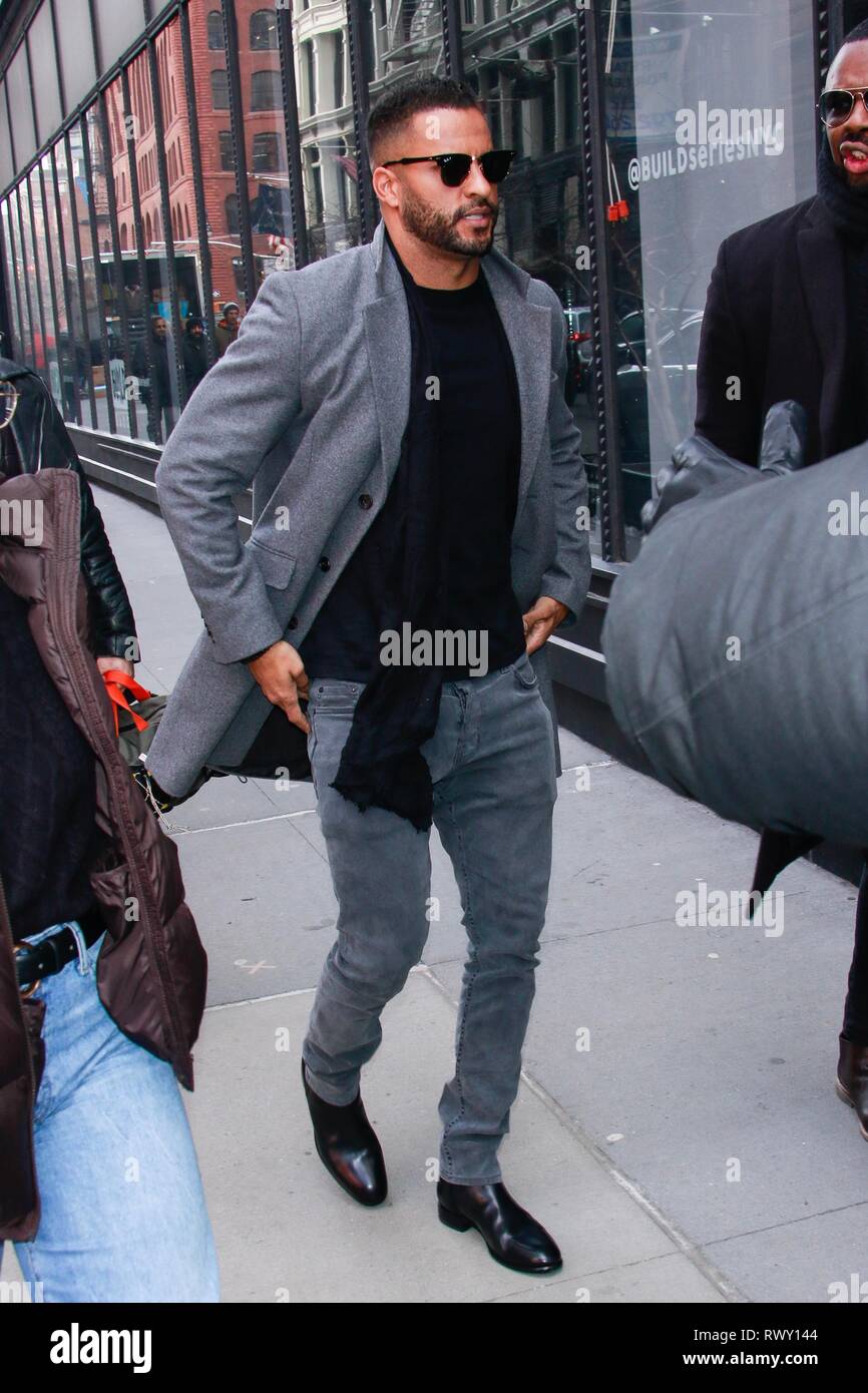 New York, NY, USA. 7th Mar, 2019. Ricky Whittle at BUILD SERIES on