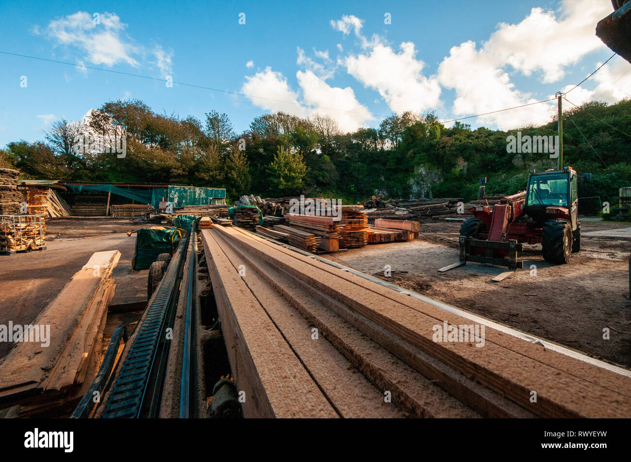 Sawmills cornwall hi-res stock photography and images - Alamy