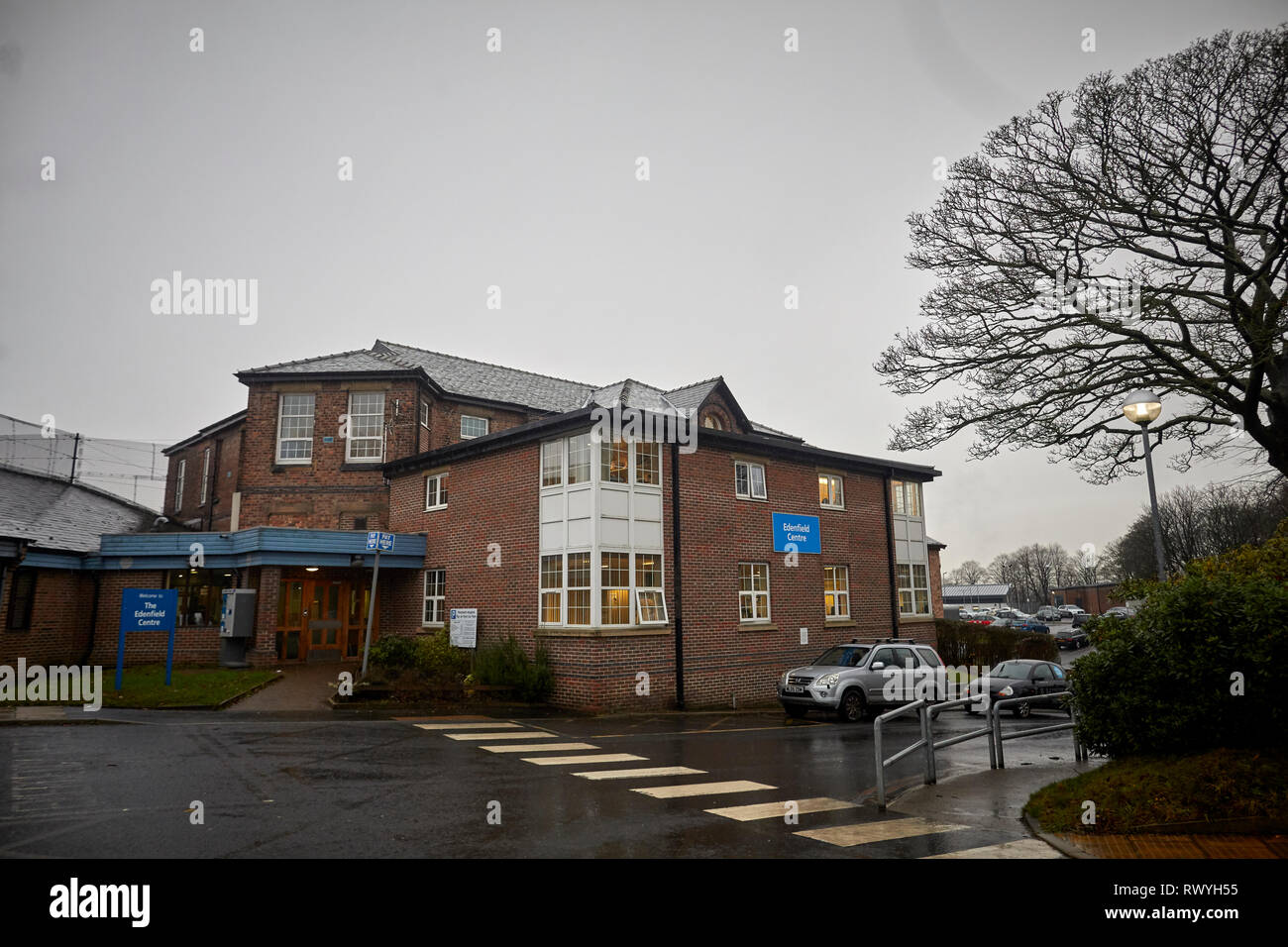 Edenfield centre, Prestwich Hospital in Manchester Stock Photo Alamy