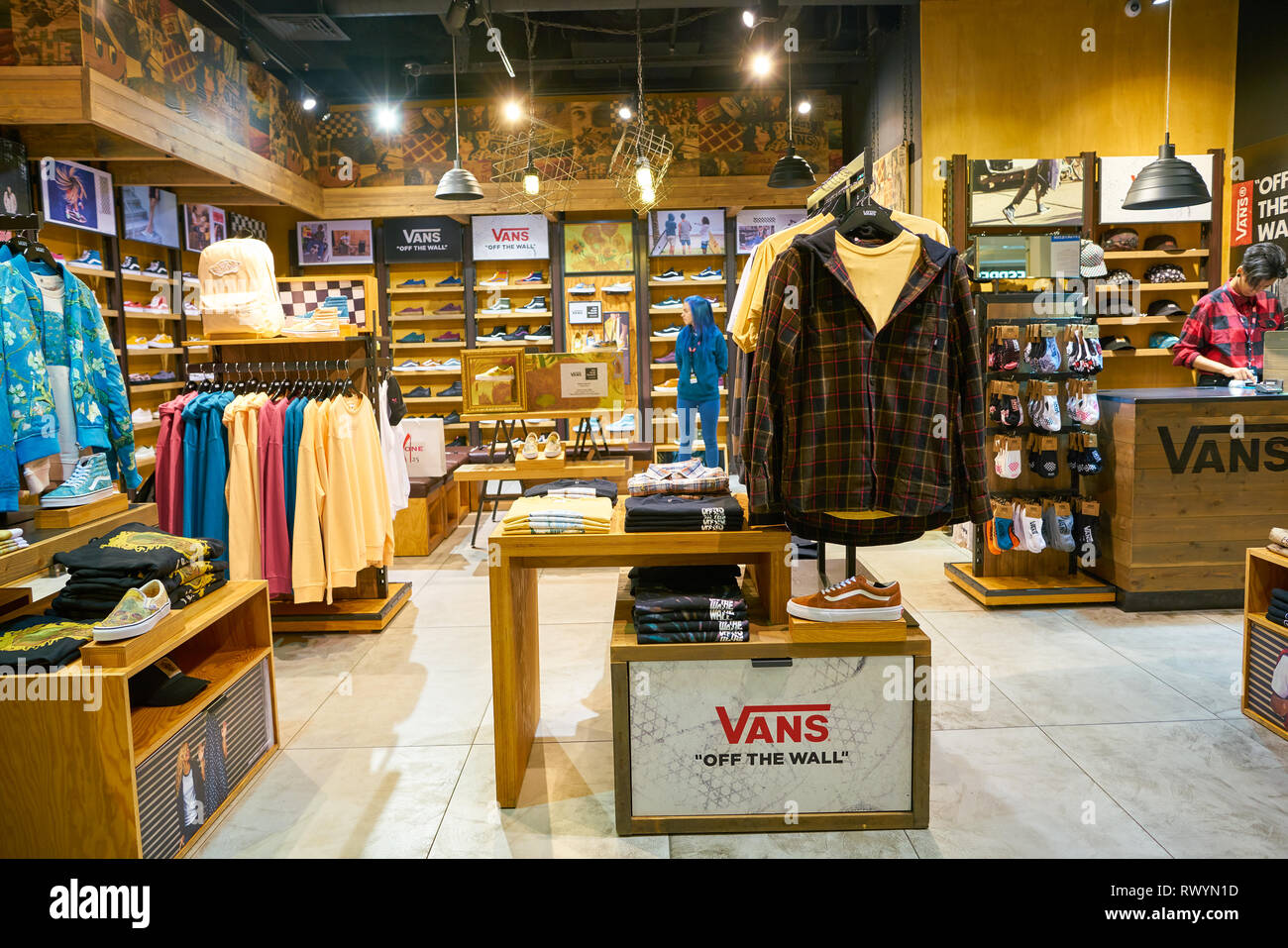 Vans Shop High Resolution Stock Photography and Images - Alamy