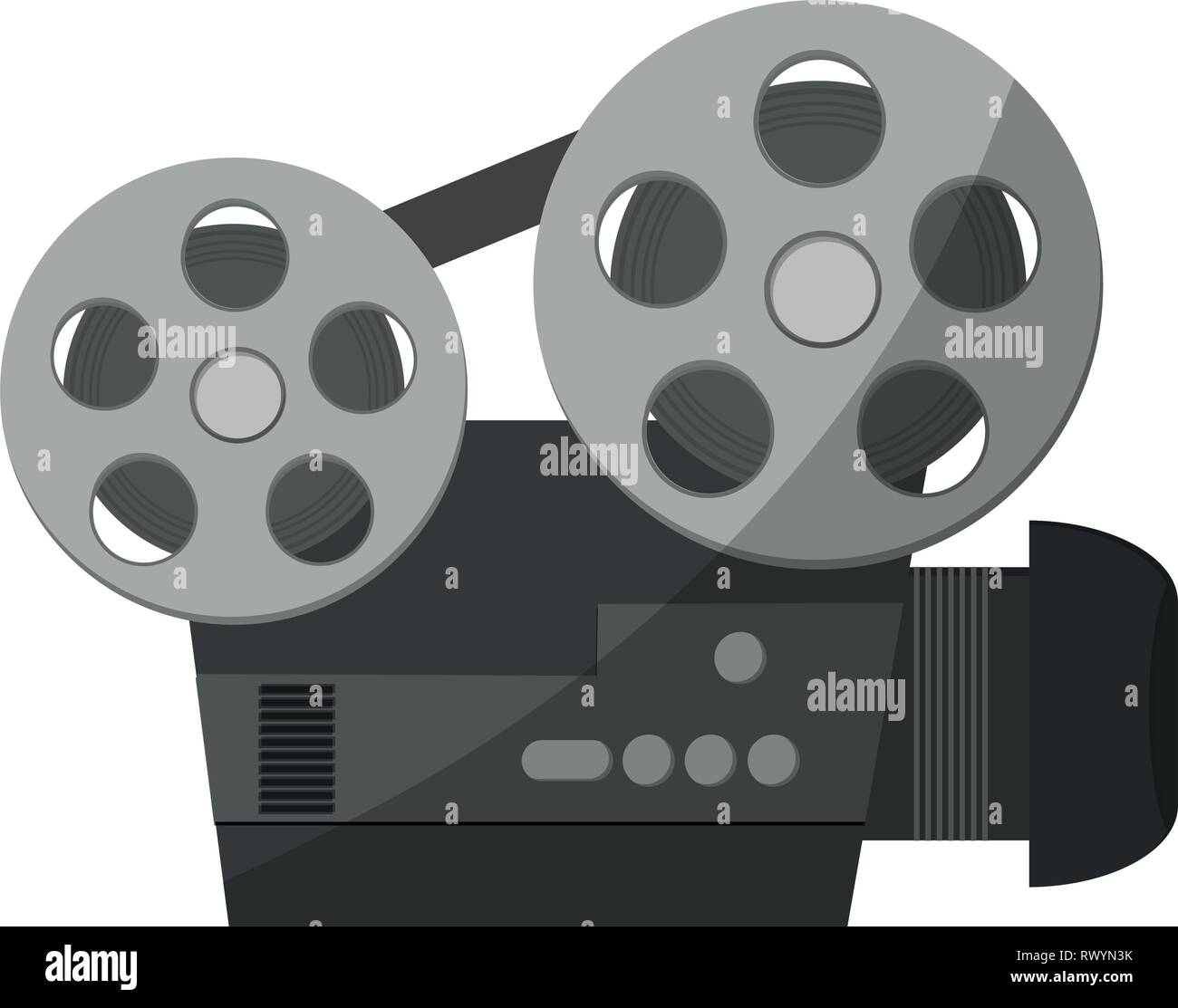 Movie professional camera Stock Vector Image & Art - Alamy