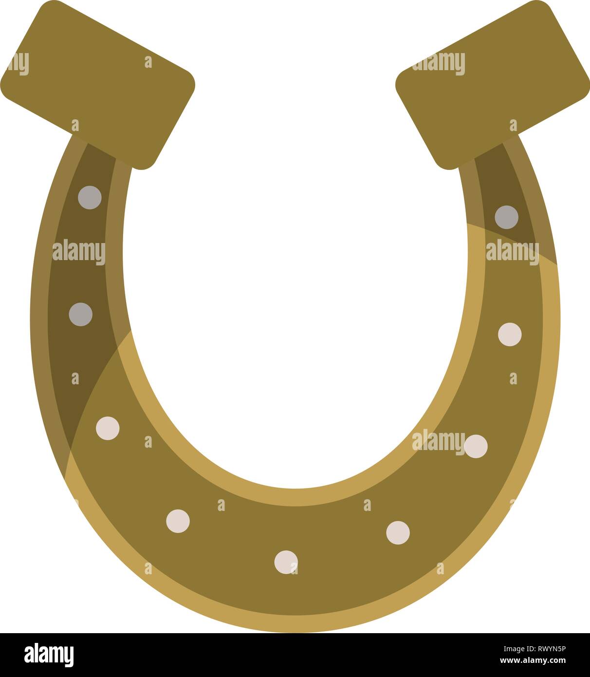 horseshoe lucky symbol isolated Stock Vector Image & Art Alamy