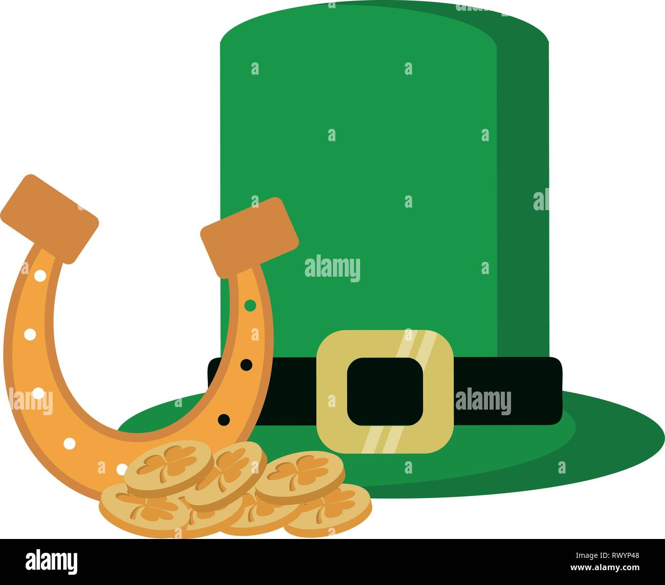 saint patricks cartoons Stock Vector