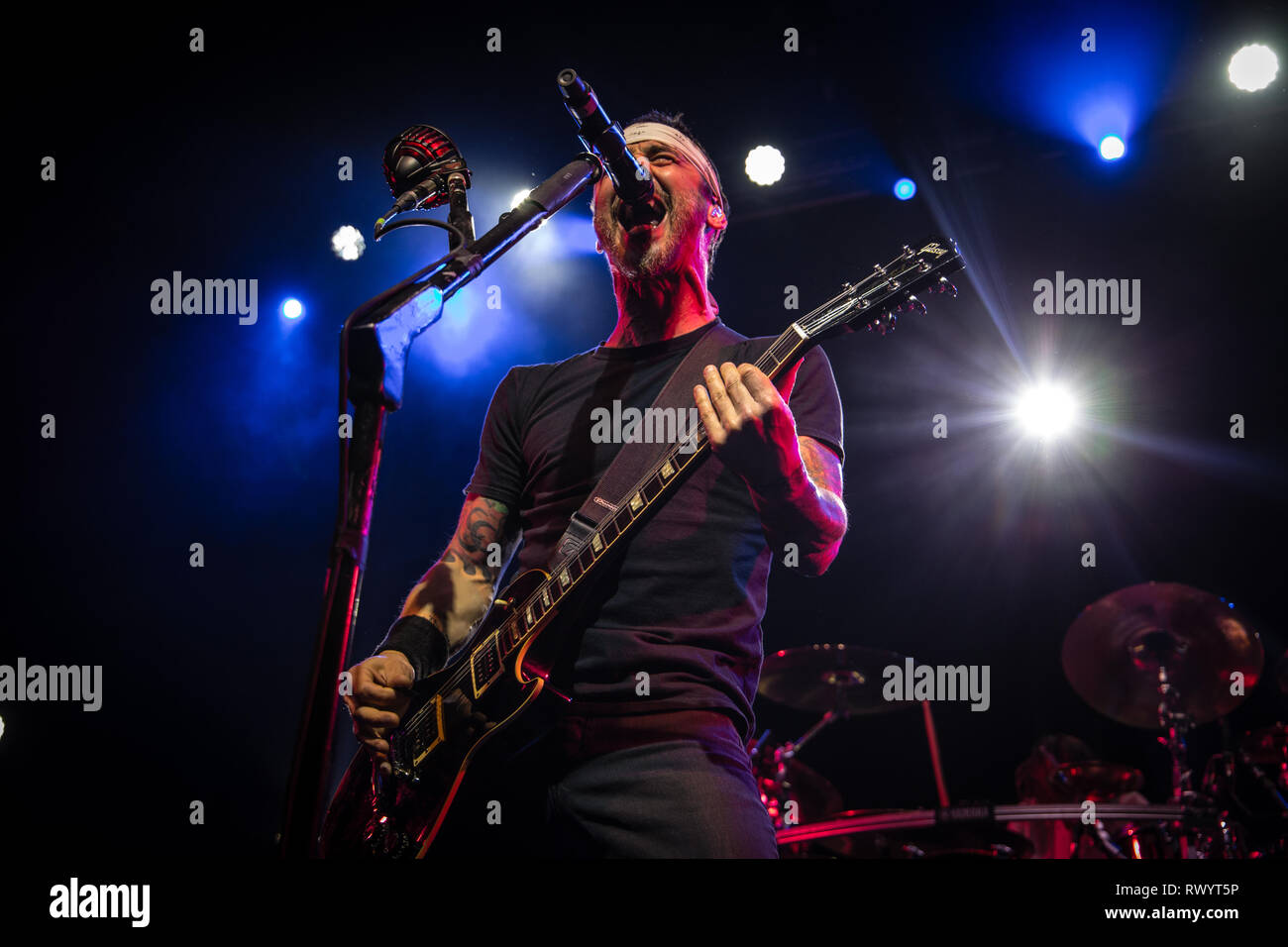 Godsmack live at o2 ritz Manchester febuary  2019 Stock Photo