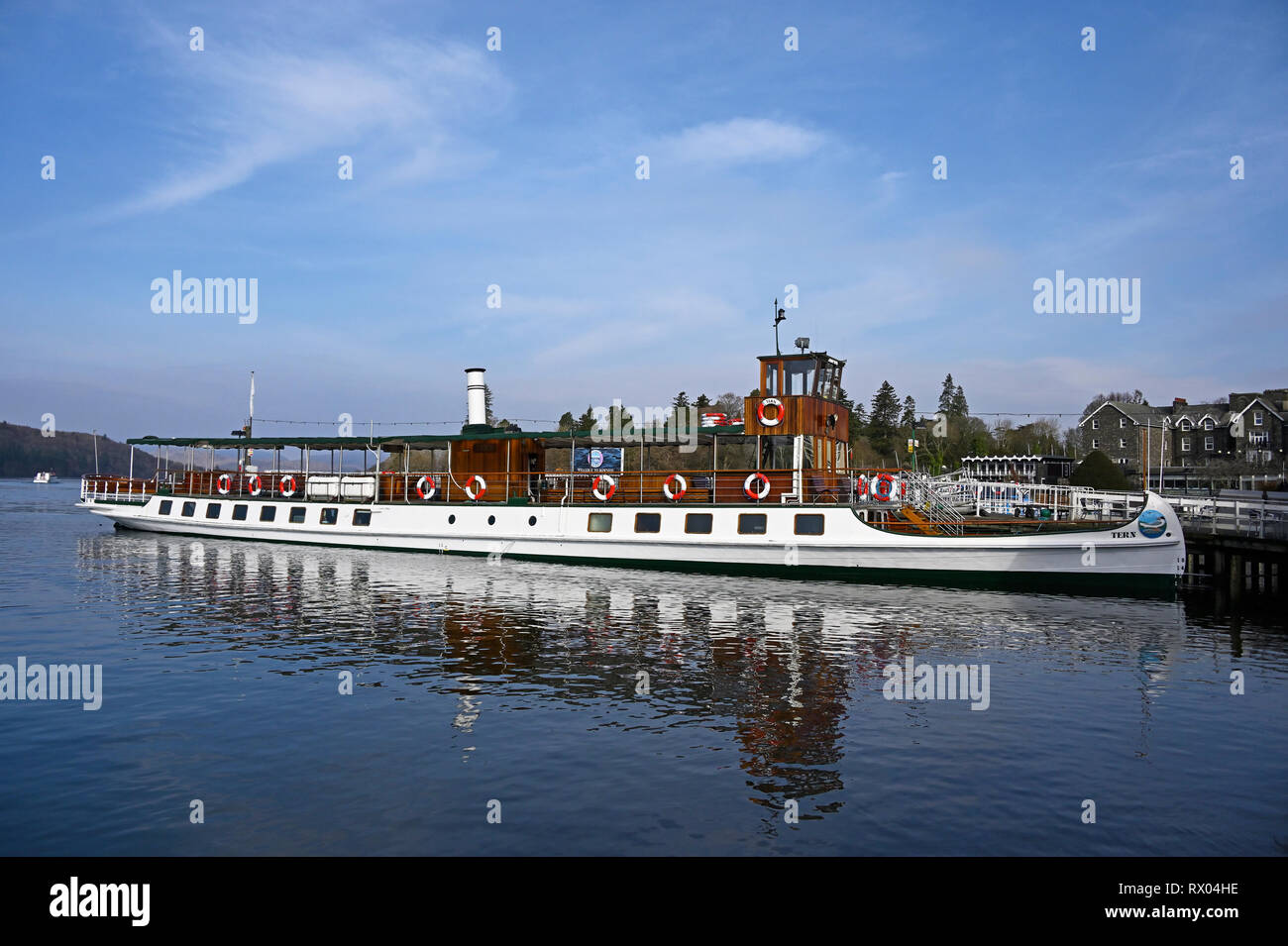 MV Tern. Windermere Lake Cruises. Windermere, Lake District National