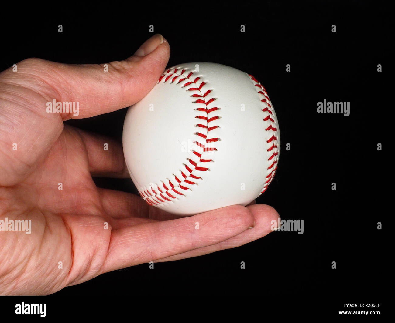 Baseball player with eye black, (close-up Stock Photo - Alamy