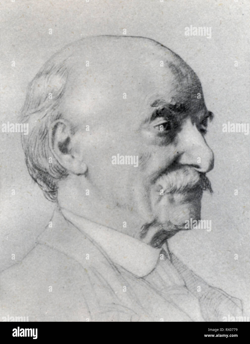 Thomas Hardy (1840-1928), c1910. By William Strang (1859-1921). Thomas Hardy (1840-1928), English novelist and poet. Stock Photo