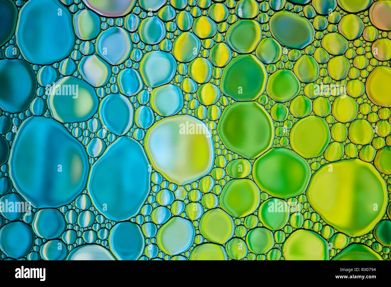 Abstract circle bubble hi-res stock photography and images - Alamy