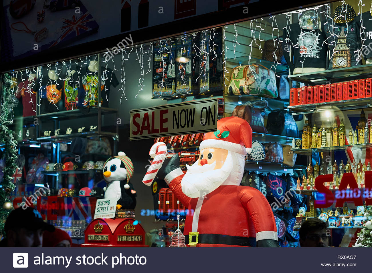 Women With Father Christmas Stock Photos &amp; Women With Father Christmas