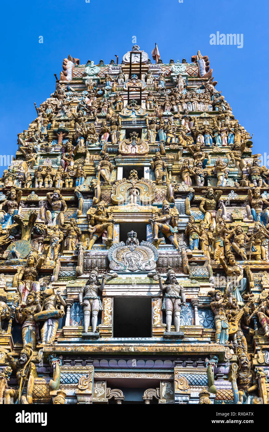 The Murugan Hindu temple. Colombo, Sri Lanka Stock Photo - Alamy