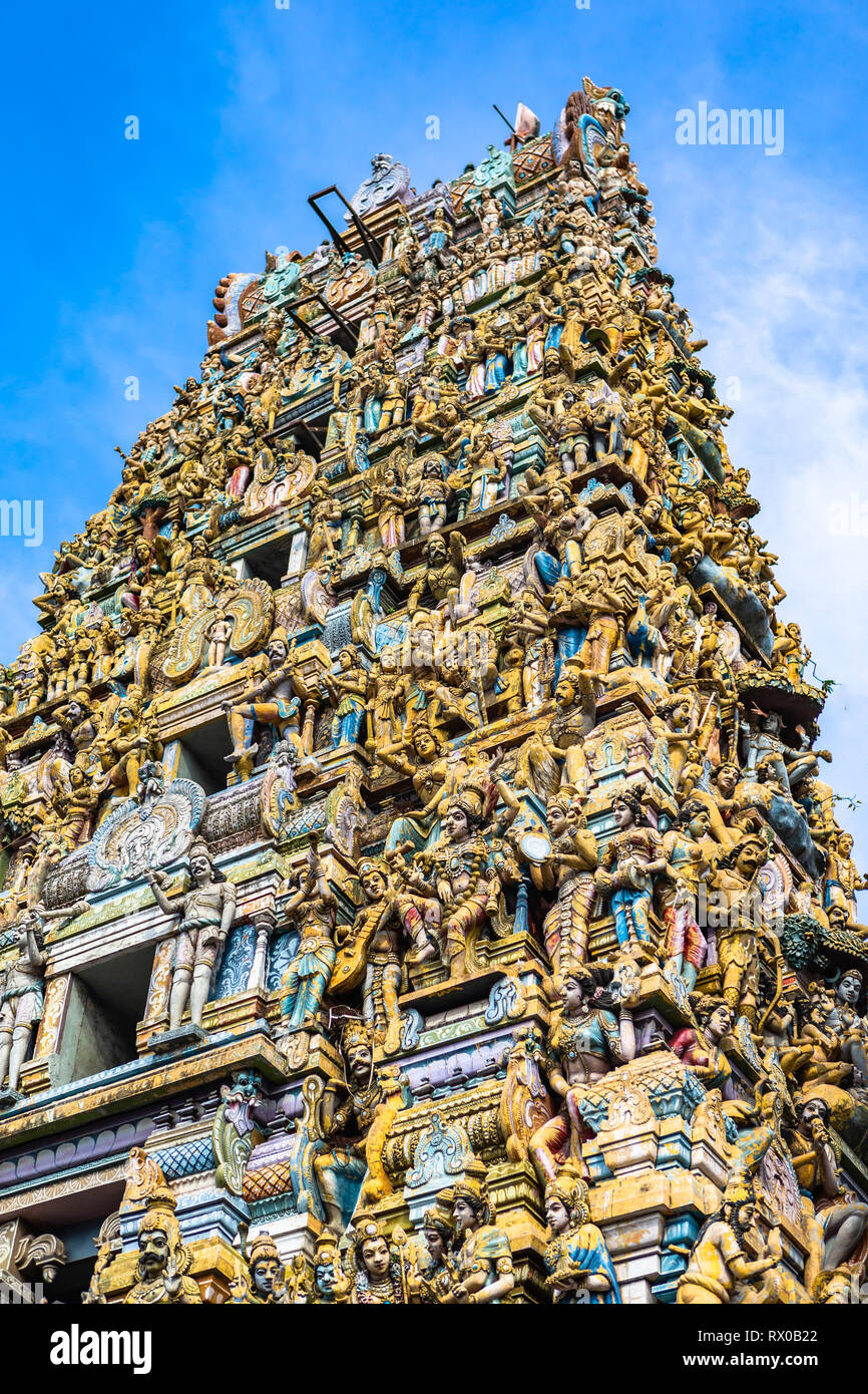 The Murugan Hindu temple. Colombo, Sri Lanka Stock Photo - Alamy