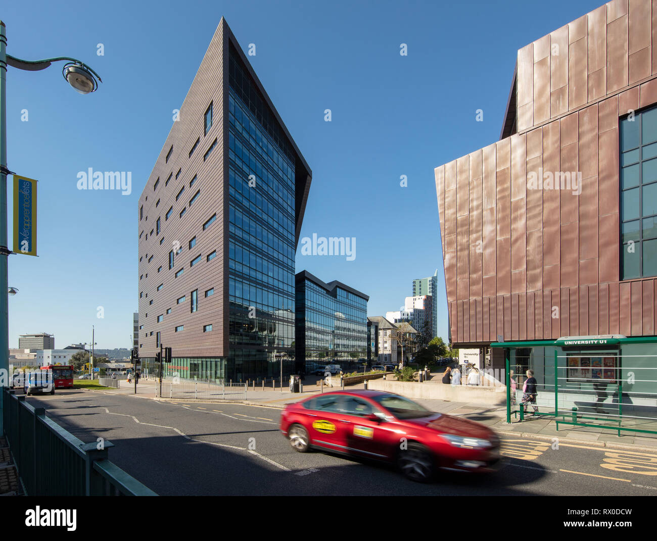 The Roland Levinsky Building was deigned by Danish architect Henning Larsens Tegnestue and completed in 2007 at a cost of £24.7 Million it was named a Stock Photo