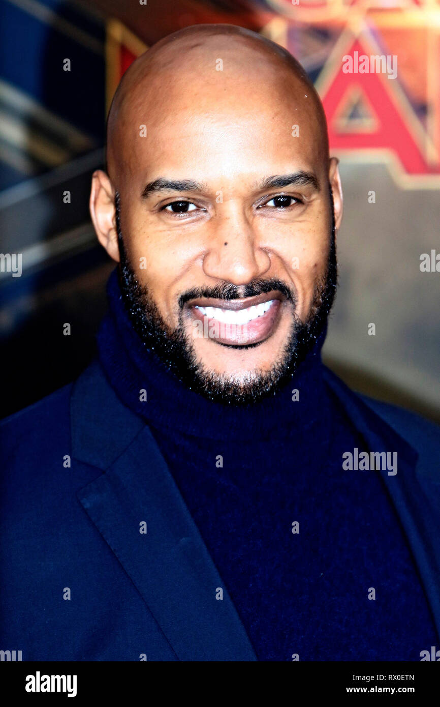 Henry Simmons Attending The 'captain Marvel' World Premiere At El 