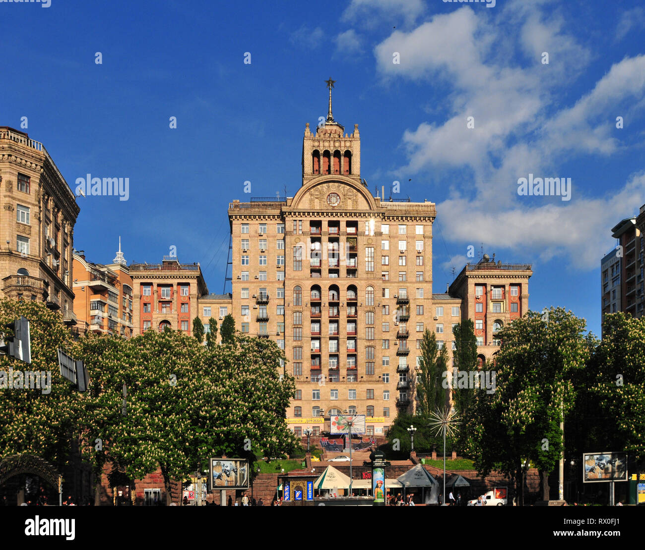 Kiev, Ukraine, Soviet architecture, Stalin House (Stalinkas) in ...