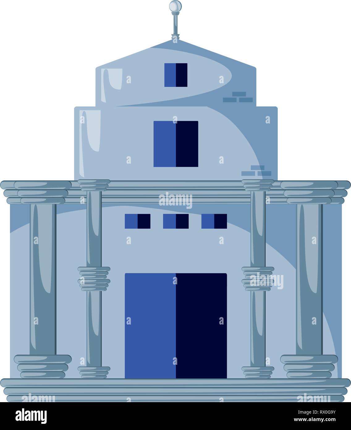 bank building isolated icon vector illustration design Stock Vector ...