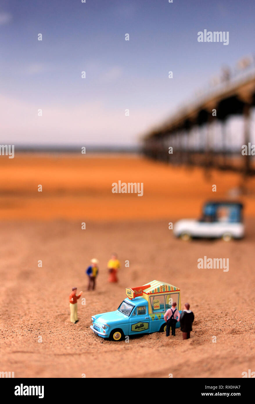 Miniature Figures Beach Hi Res Stock Photography And Images Alamy