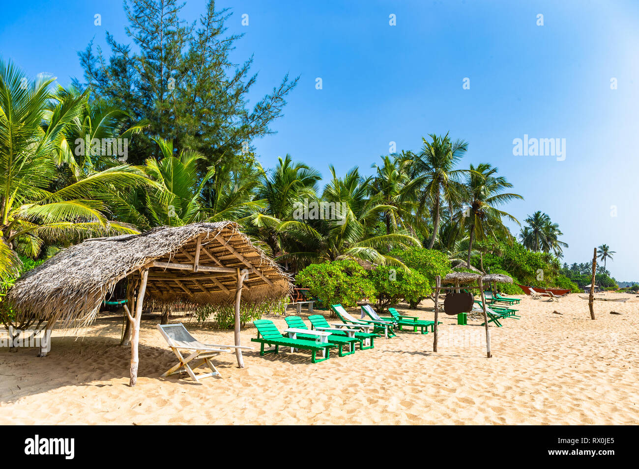 Tangalle beach. Sri Lanka Stock Photo Alamy
