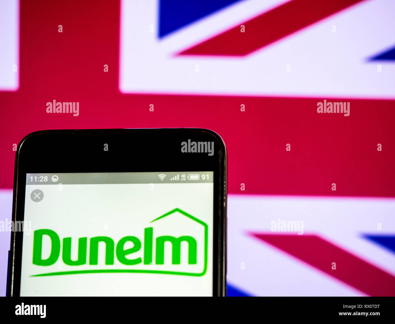Dunelm logo hires stock photography and images Alamy