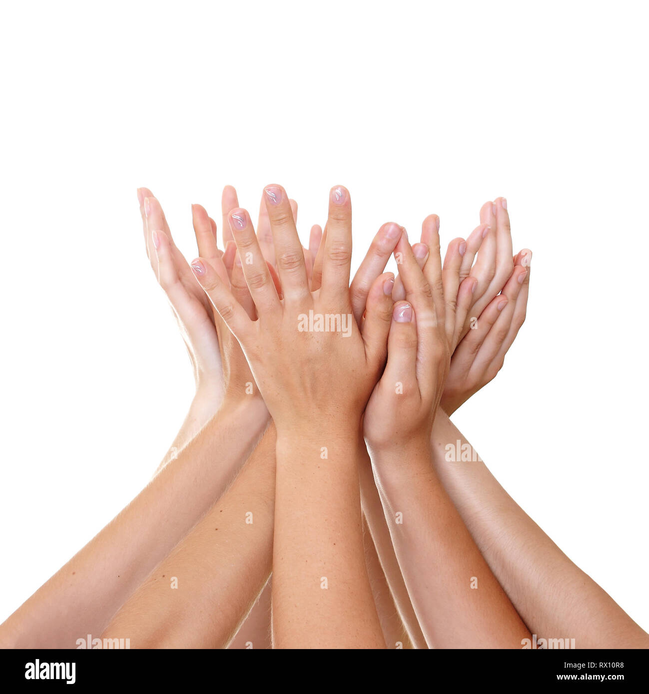 Hands holding Stock Photo