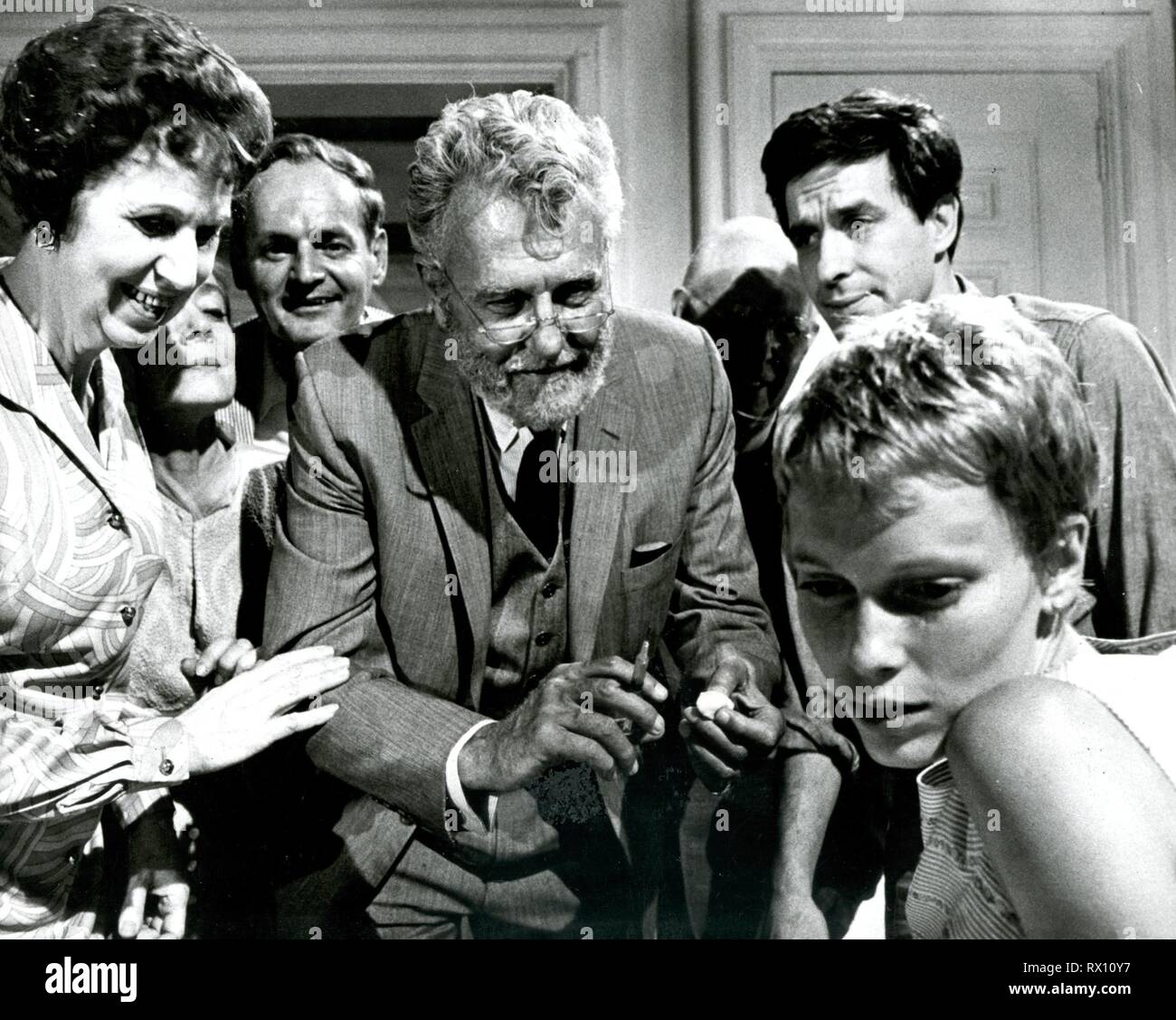 MIA FARROW and JOHN CASSAVETES in ROSEMARY'S BABY (1968), directed by