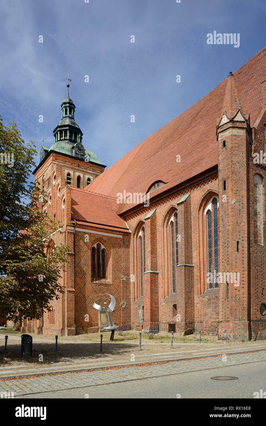 St. Marien Kirche church, Wittstock, Wittstock an der Dosse, Brandenburg, Germany Stock Photo