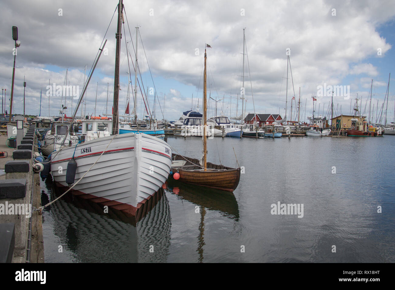 Old Town Dragør features narrow cobblestone streets lined with historic ...