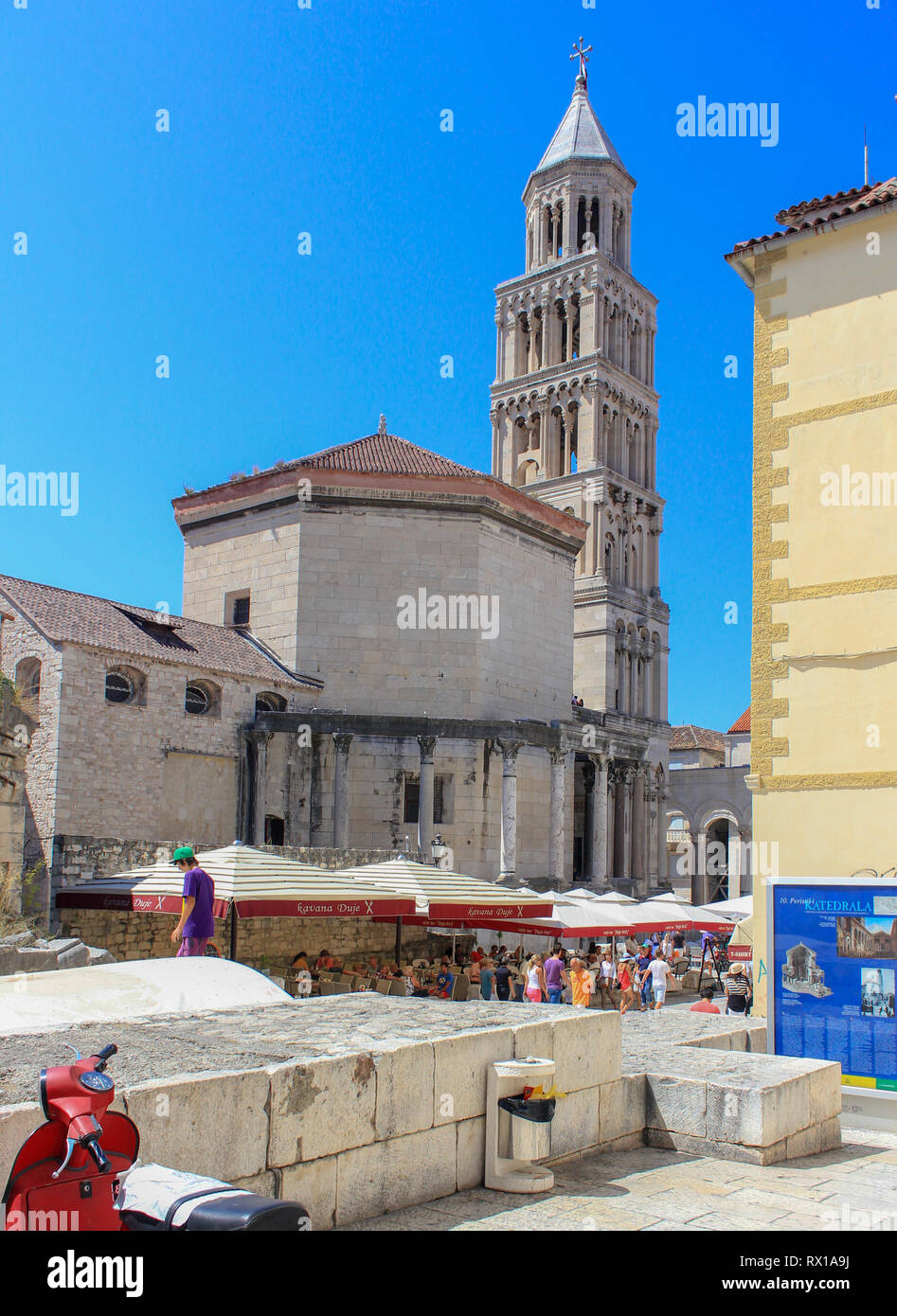 Saint Domnius Cathedral & bell tower within the Roman Diocletian Palace