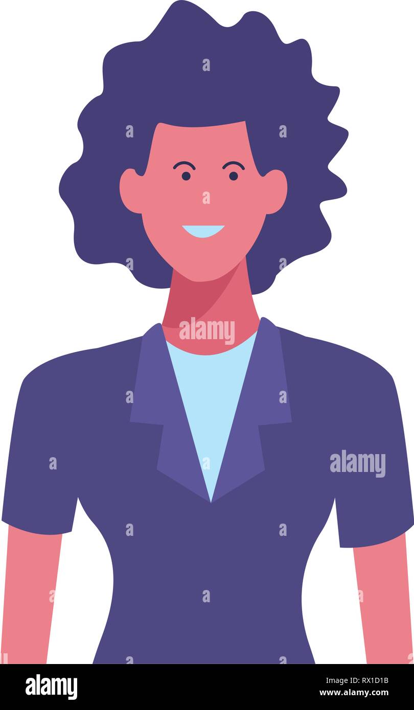 woman smiling cartoon Stock Vector Image & Art - Alamy